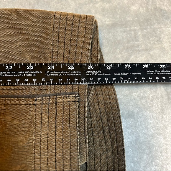 BKE Brown Corduroy Double Breast Insulated Grunge Jacket Coat S Bella Swan Vamp - Picture 15 of 16